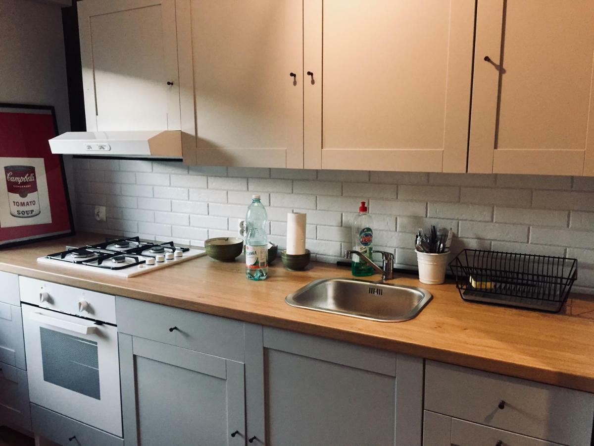 Apartament Halinka Salon, Sypialnia, Kuchnia, Balkon Powierzchnia 50M 克雷尼察 外观 照片