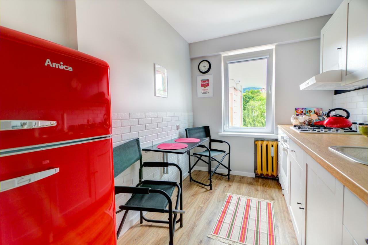 Apartament Halinka Salon, Sypialnia, Kuchnia, Balkon Powierzchnia 50M 克雷尼察 外观 照片